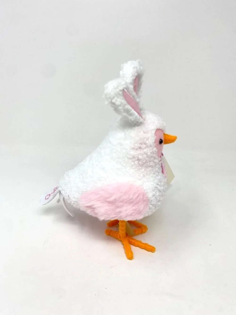 Featherly Friends™ 'Skipster' Easter Bunny Bird With Basket Spritz™ 2026 Decor